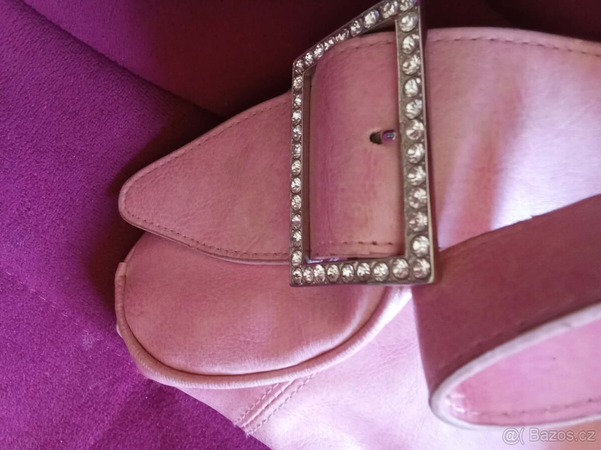 Dámská růžová kabelka - 2