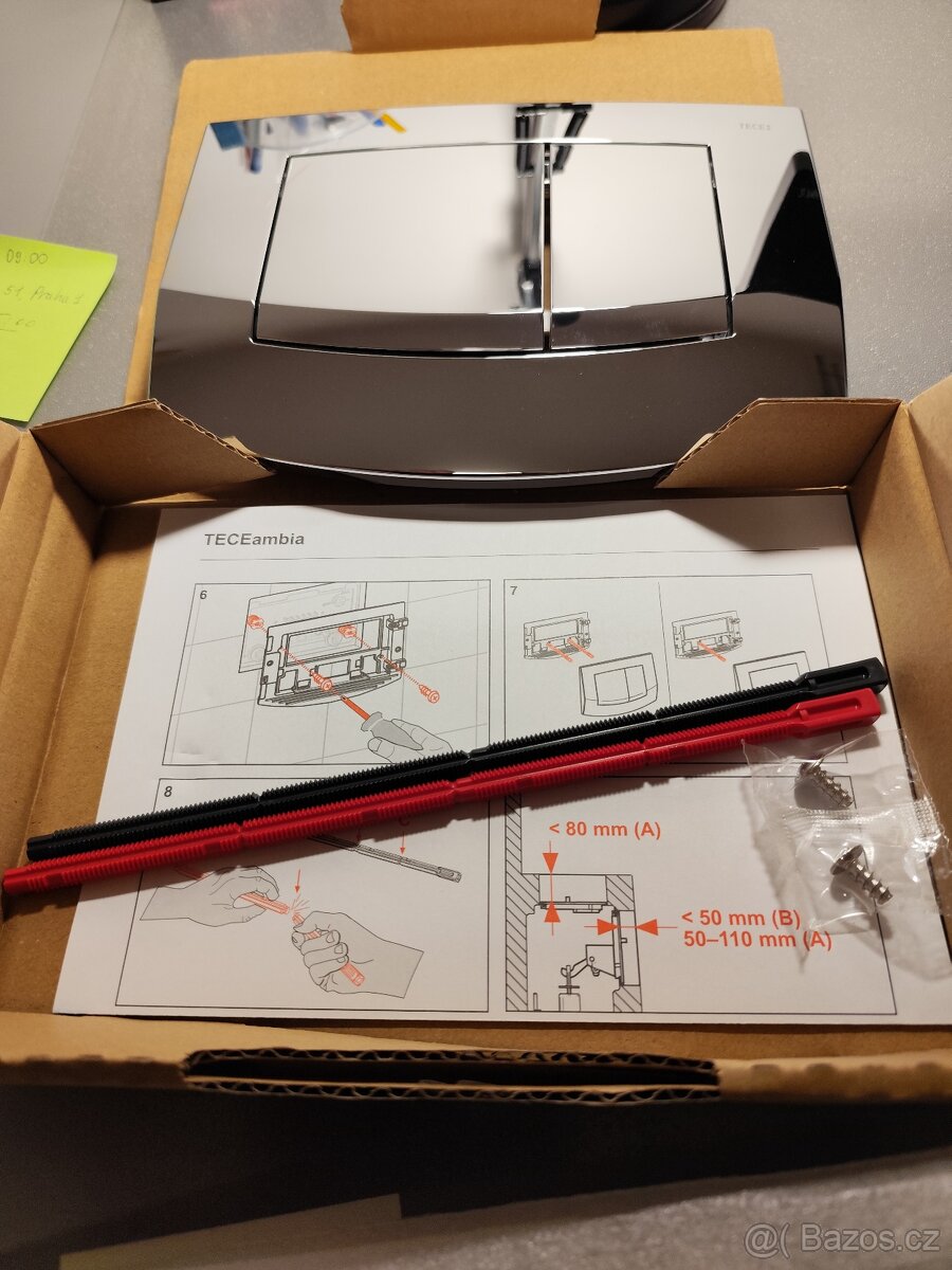 Ovládací tlačítko Tece Ambia - 2