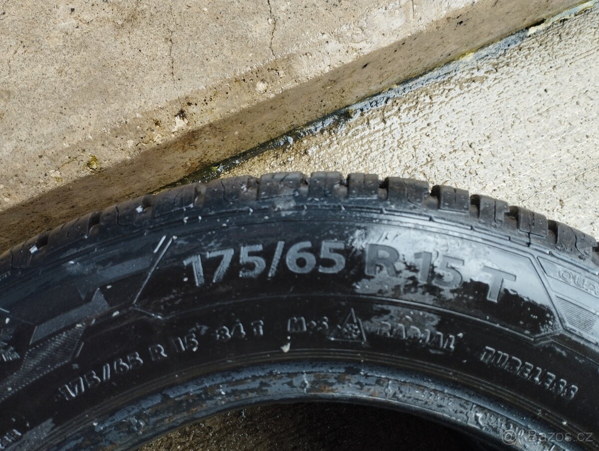 Celoroční pneu 175/65/15.DOT-3525-BARUM - 2