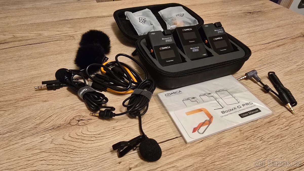 Comica BoomX-D PRO – bezdrátový mikrofonní systém - 2