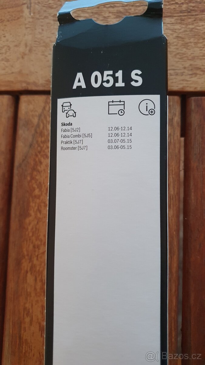 Stěrače Bosch Aerotwin sada Škoda Fabia 2 - 2