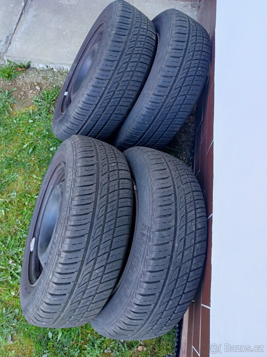 Disky + letní pneu 185/65 R14 - 2