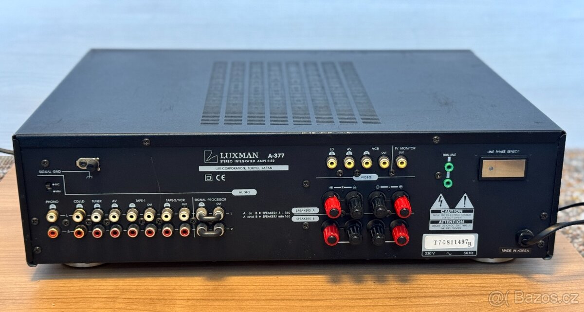 Stereo zesilovač Luxman A-377 - 2