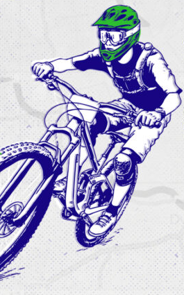 ŘÍDÍTKA MTB PROHLÁ, 31,8 / 720MM/ 9° - 2