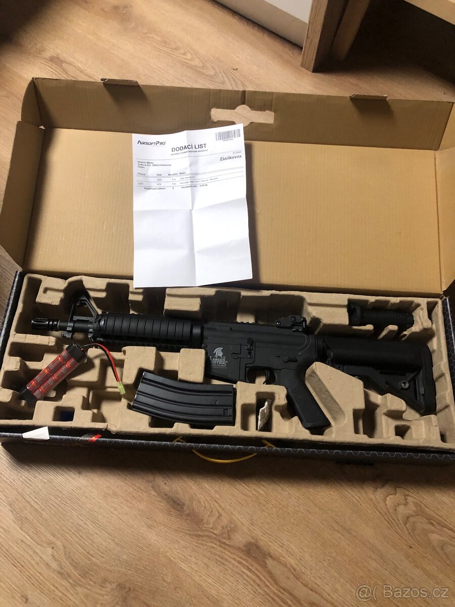 Airsoft M4 CQBR Gen2 Lancer Tactical - 2
