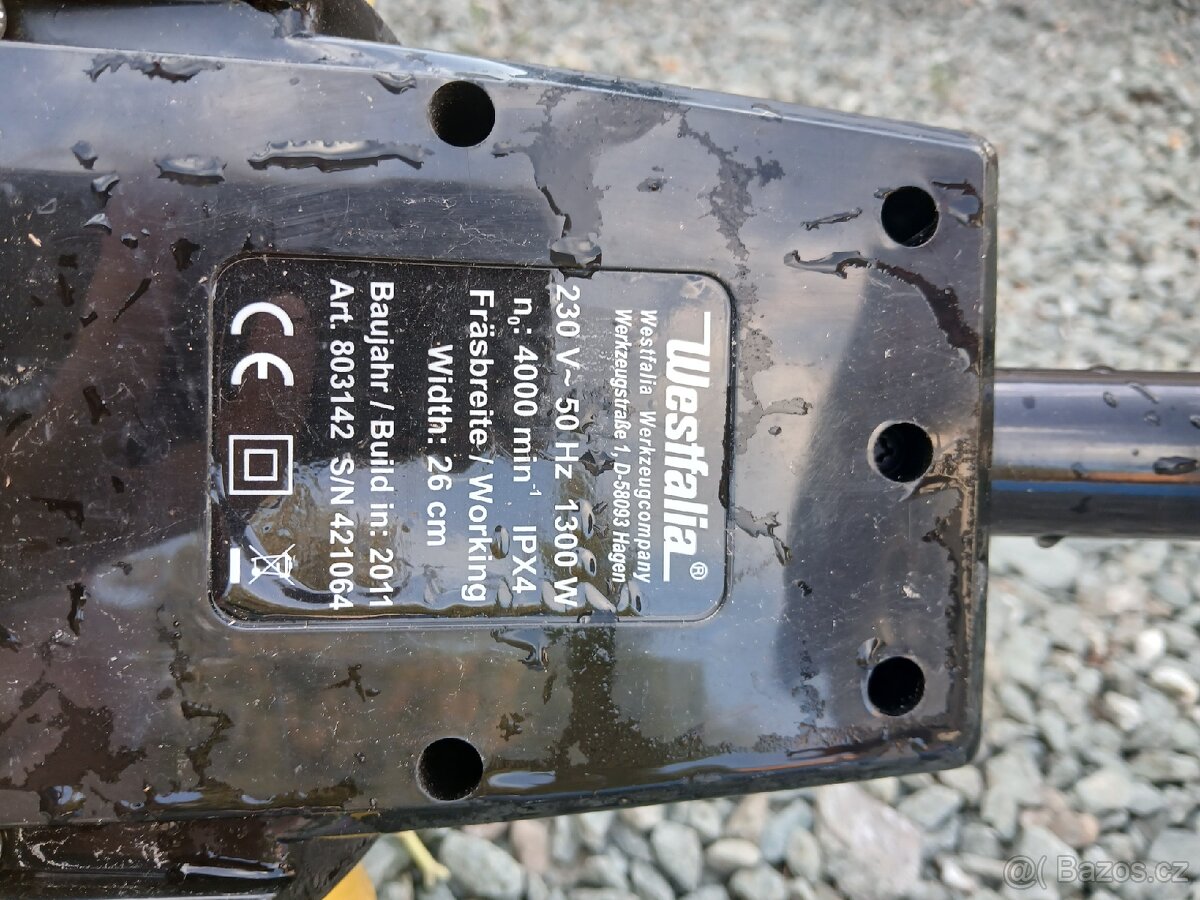 Elektrická sněžná fréza Westfalia - 2