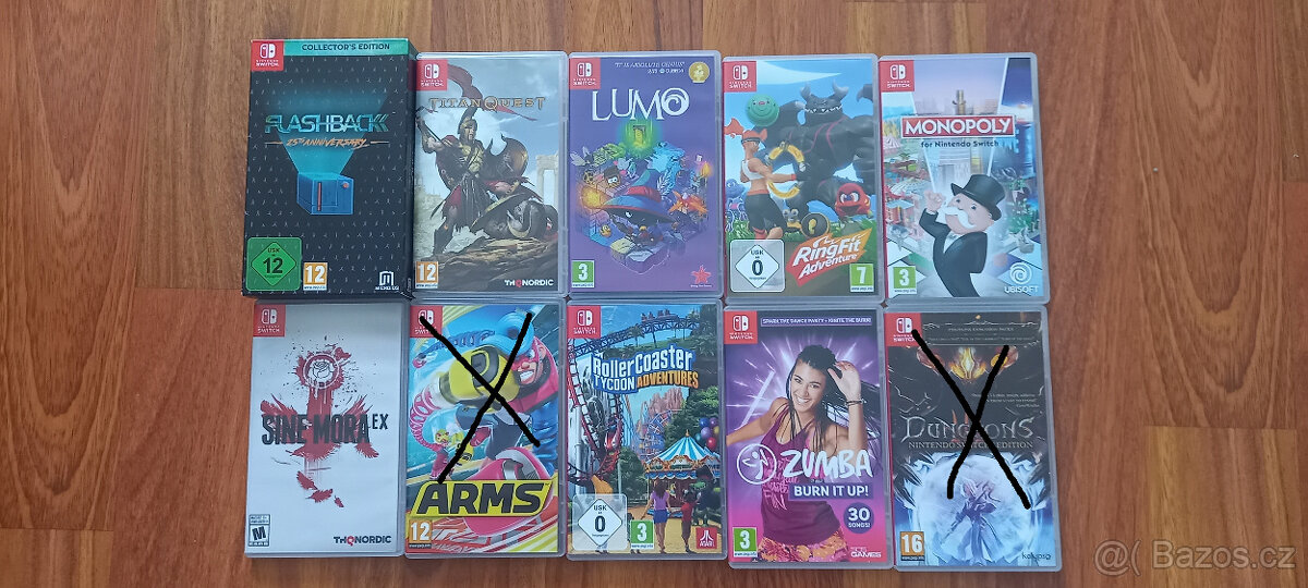 Prodám hry na Nintendo Switch - 2