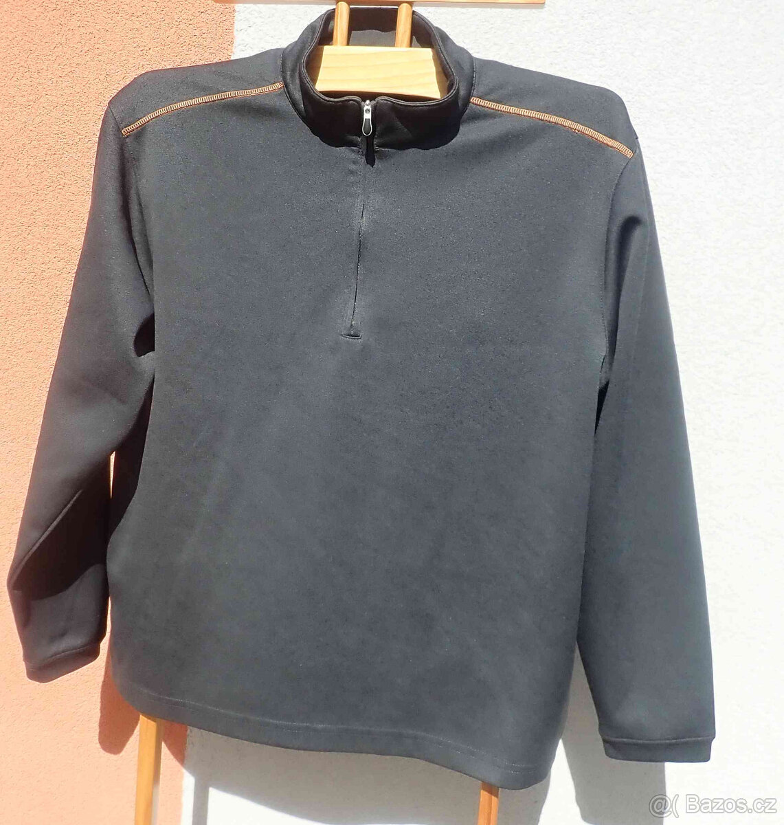 Mikiny funkční teplé dl.rukáv Runnig Gear,Btwin - 2