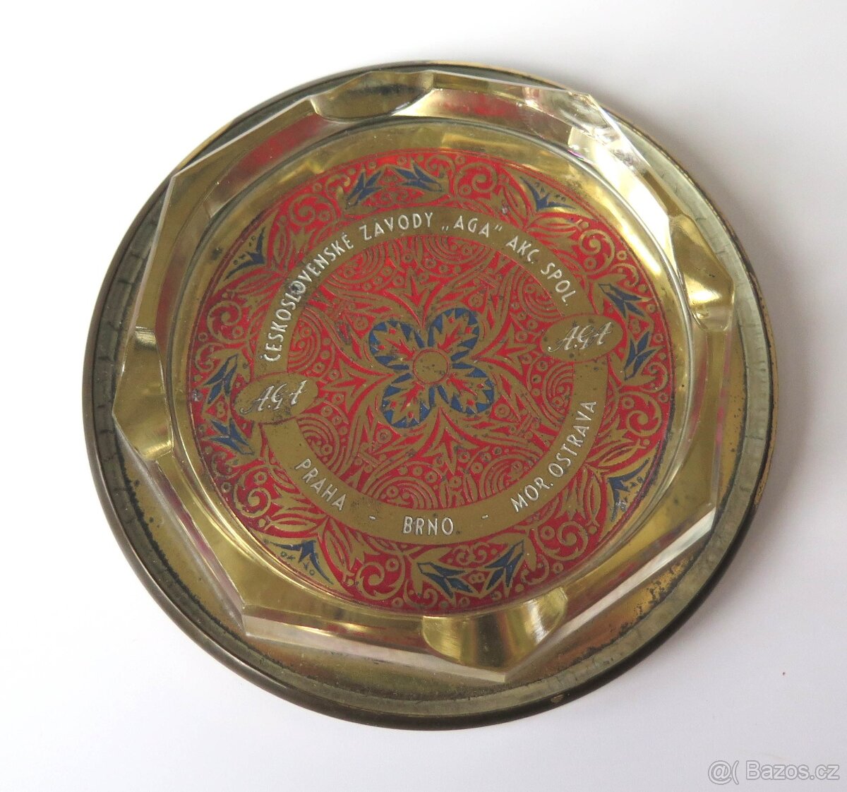 Dřevěná dóza na cigarety a popelník - 2