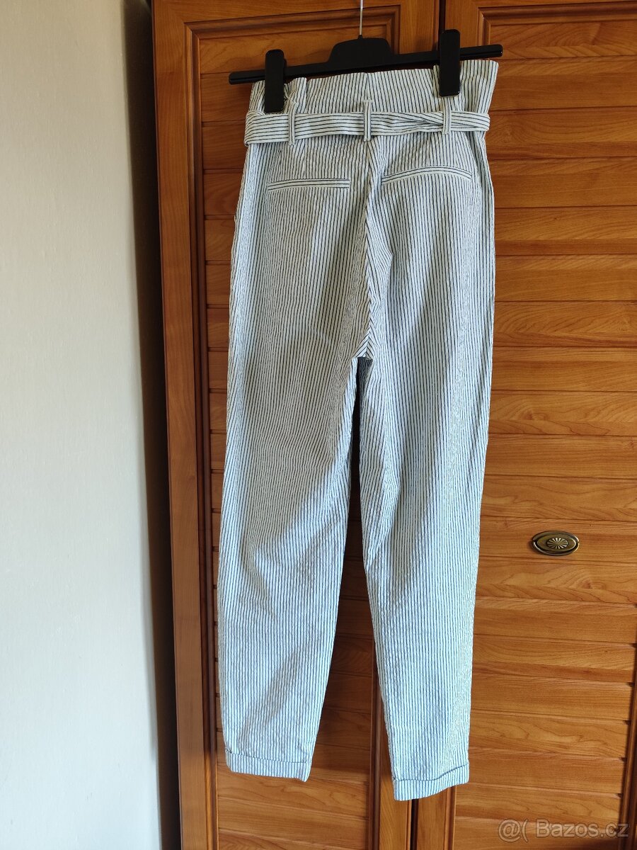 Dámské pruhované kalhoty - 2