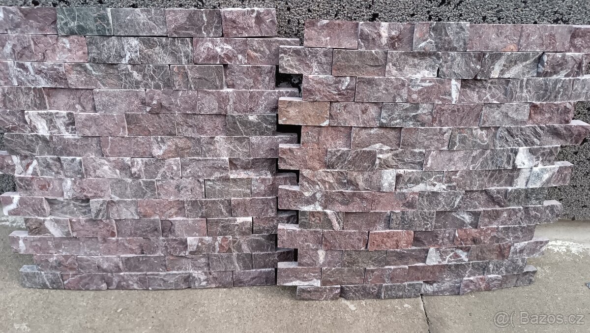 Mozaika mramor rosso levante - 2