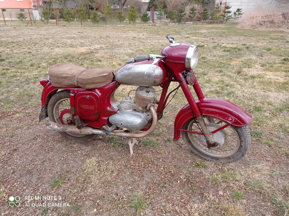 Jawa 250 559 a TP a Špz - 2