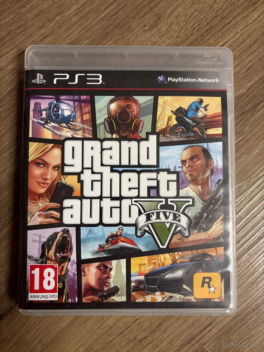 Hry na ps3, GTA 5, Uncharted 3,… - 2