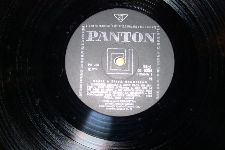 LP deska Hradišťan z r.1972 /115/ - 2