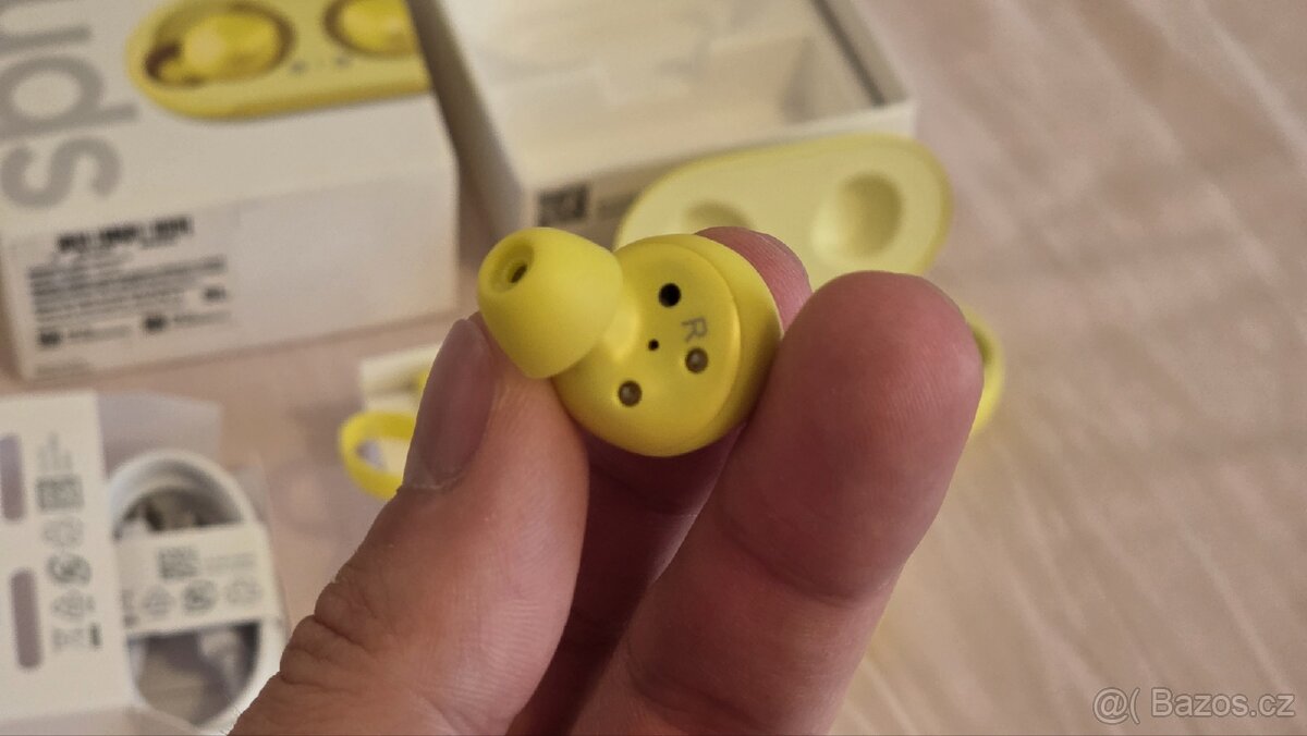 Galaxy buds žlutá komplet balení,originál - 2