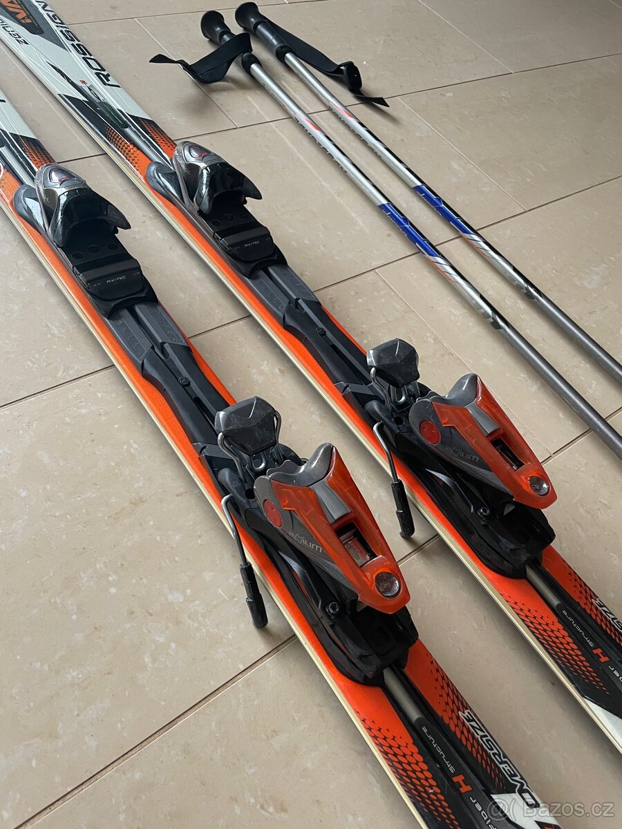 Lyže a hůlky Rossignol - 2