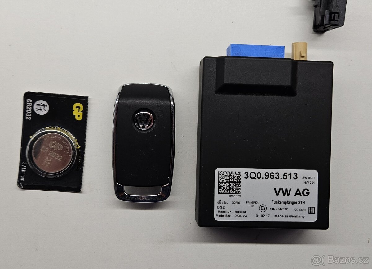 Webasto dálkové ovládání set MQB - 2