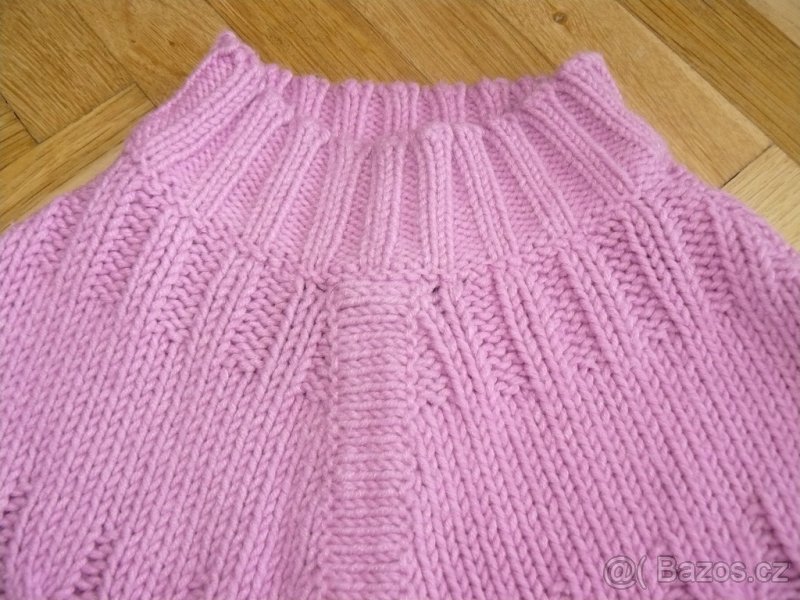 svetrové pončo 92/98 - 2