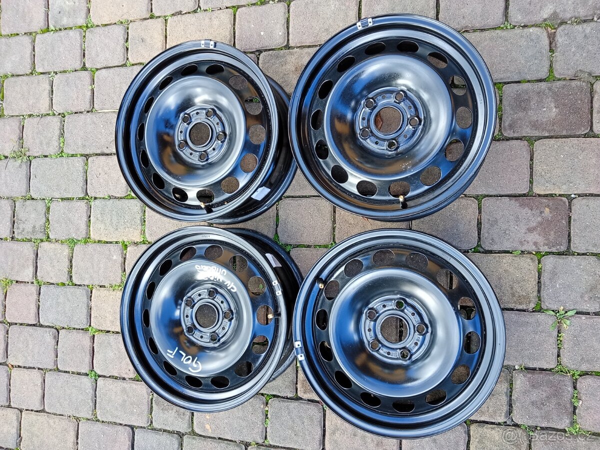 Plechové disky 5x112 R16 NEJETÉ VW / ŠKODA /AUDI - 2