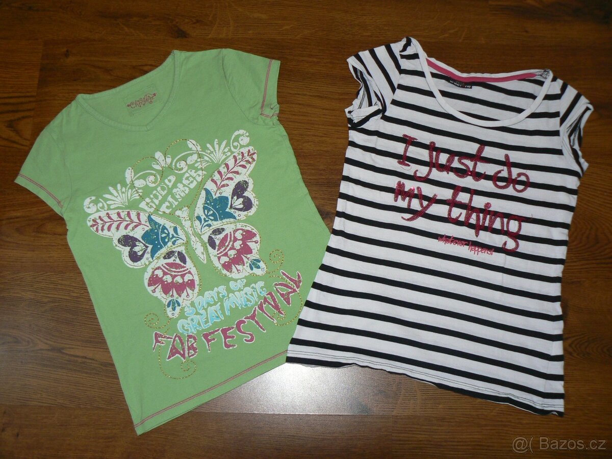 Trička, vel. 140 - 2