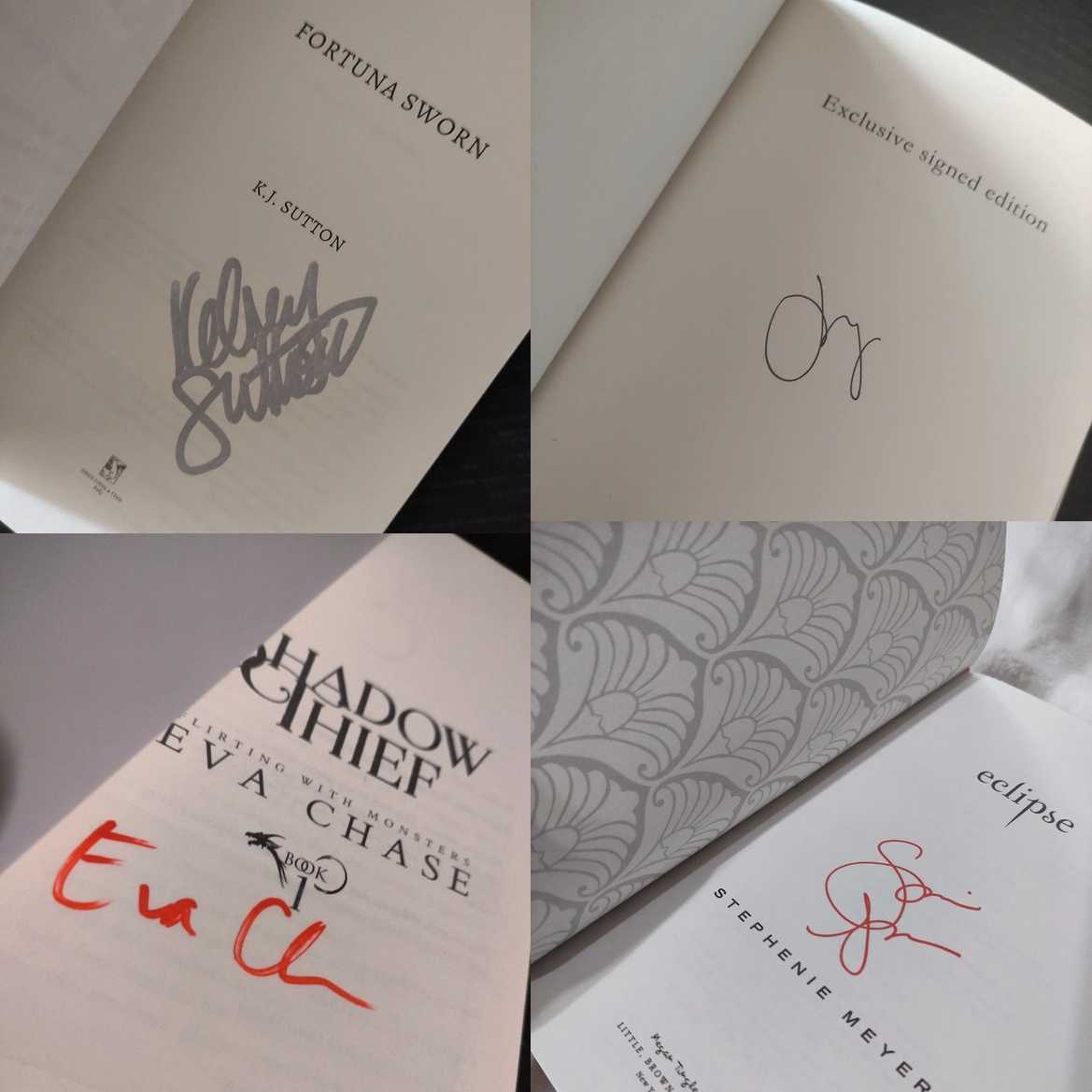 Podepsané/sběratelské knihy v angličtině - 2