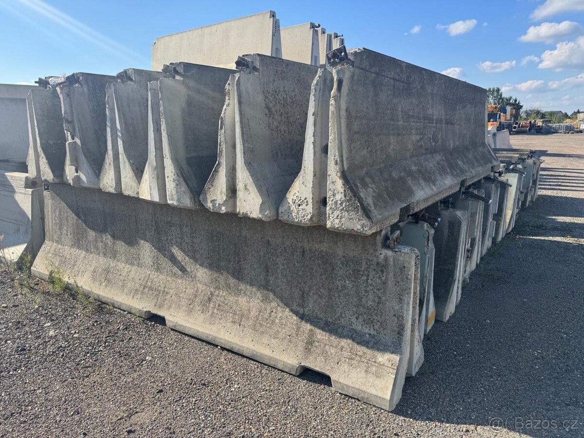 Svodidla - betonová - 2