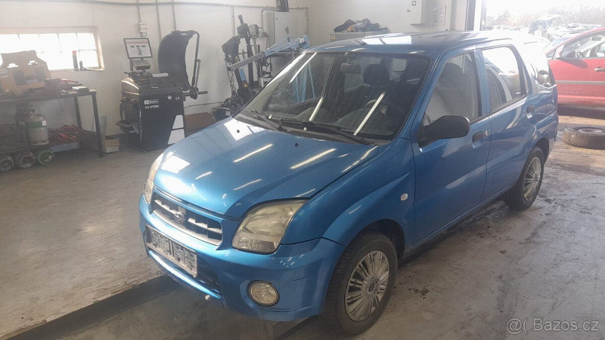 Subaru Justy 1.3i r.v. 2004 M13A 68kw(4996) - 2