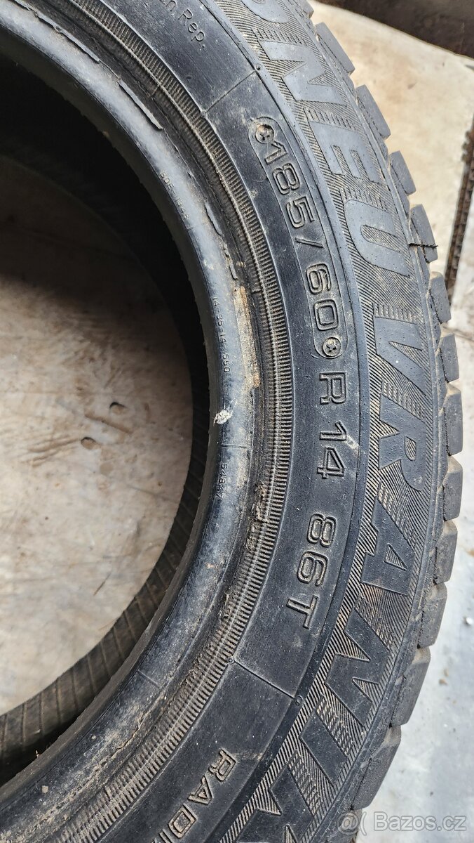 Vranik 185/60 R14 zimní - 2