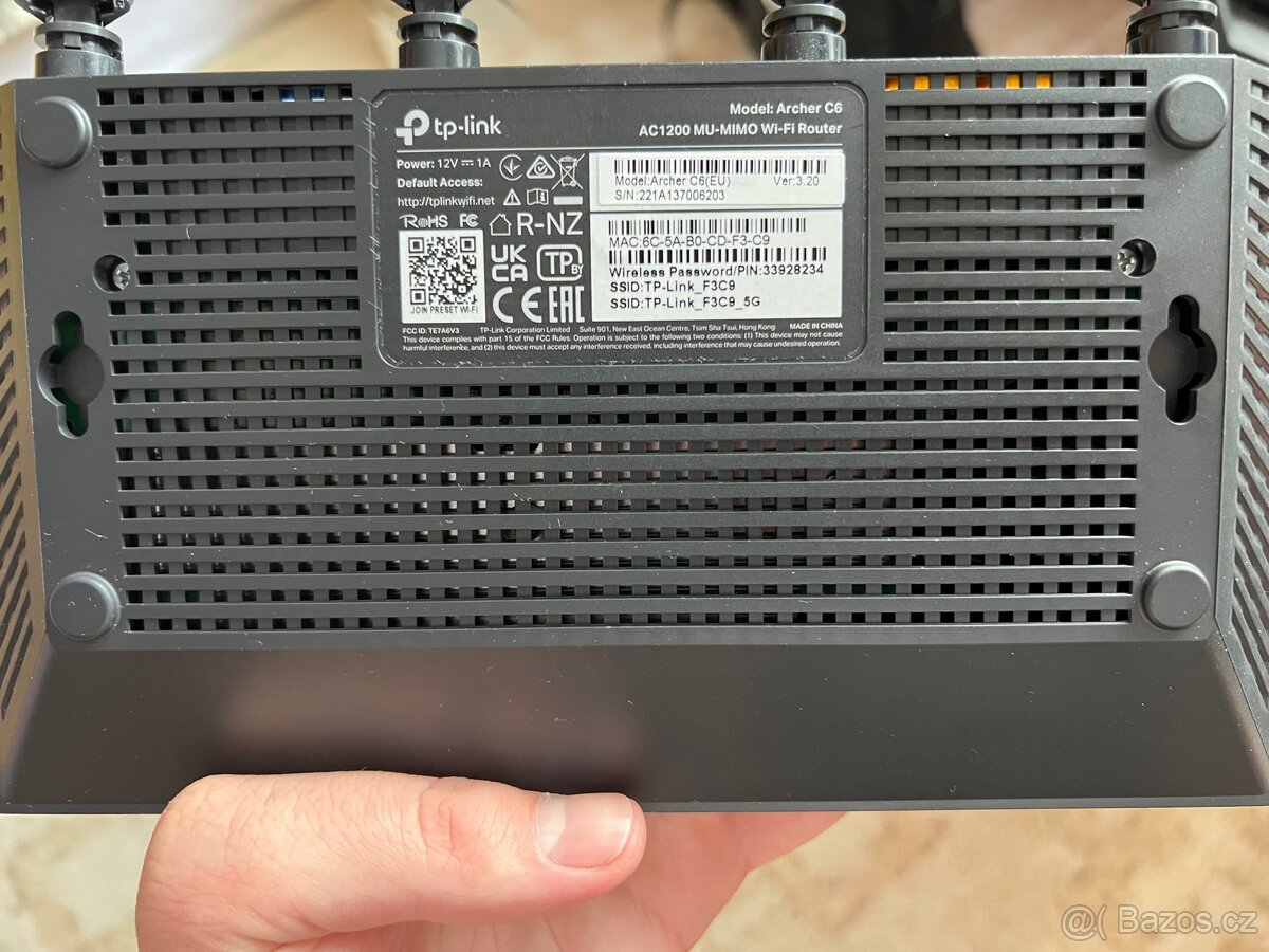 Router TP-Link Archer C6 V3.2 - 2