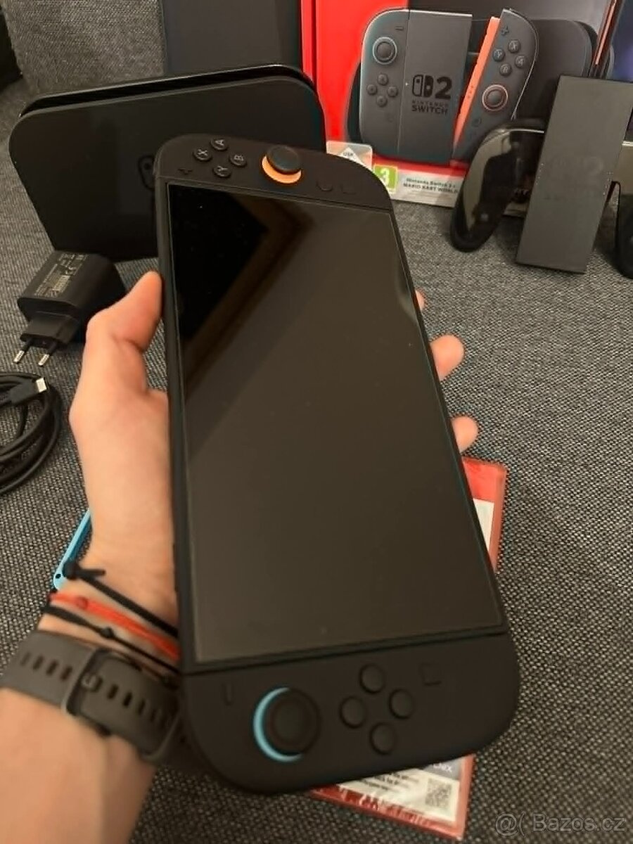 Nintendo switch 2 + příslušenství a nová hra - 2