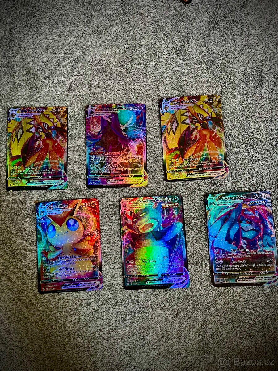 Vzácné POKÉMON karty - 2