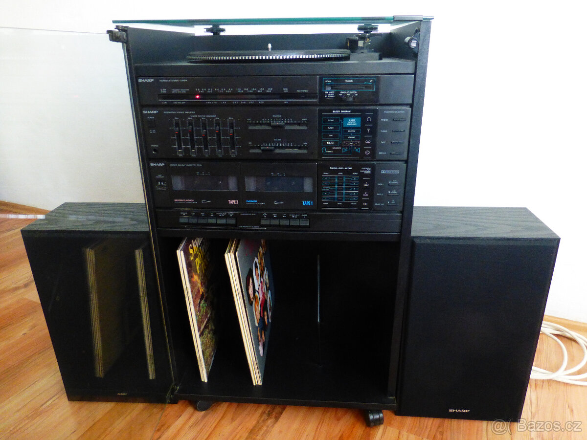 stereo věž SHARP - 2