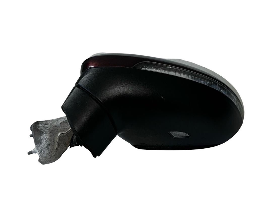 Levé zrcátko červená metalíza LD3Y VW Passat B8 r.v. 2017 - 2