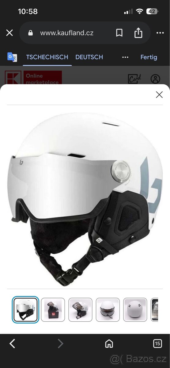 Bollé lyžařská helma - 2