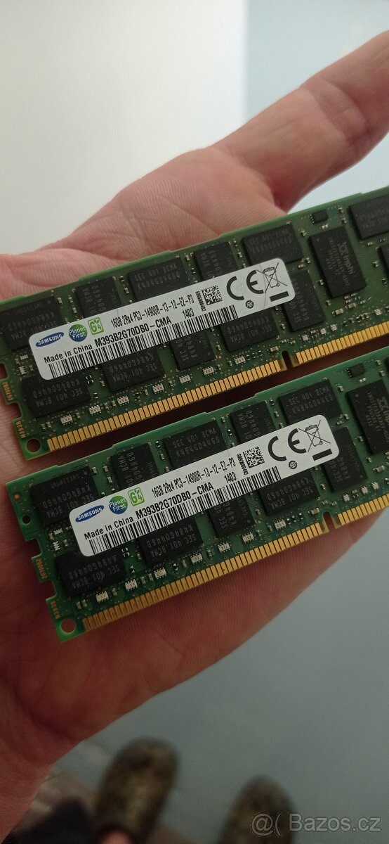 16GB Samsung ECC DDR3 - 2
