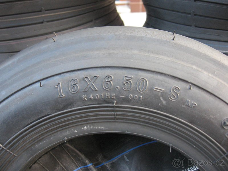 Pneu Kenda K 401 H...10 PR rozměr 16 x 6,50 - 8 - 2