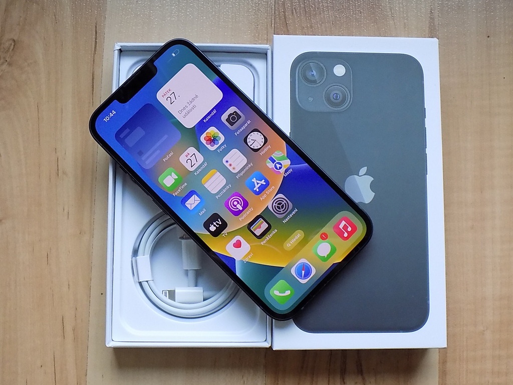  APPLE iPhone 13 128GB Black - ZÁRUKA - TOP STAV - 2