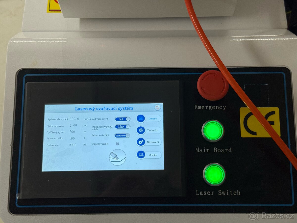 Laserová svářečka 1,5 kW - 2