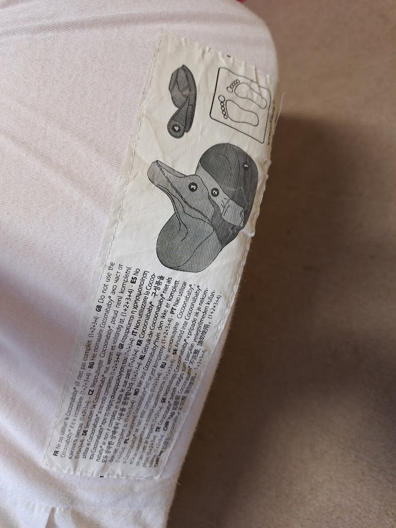 Fixační podložka (hnízdečko) CocoonaBaby pro novorozence - 2