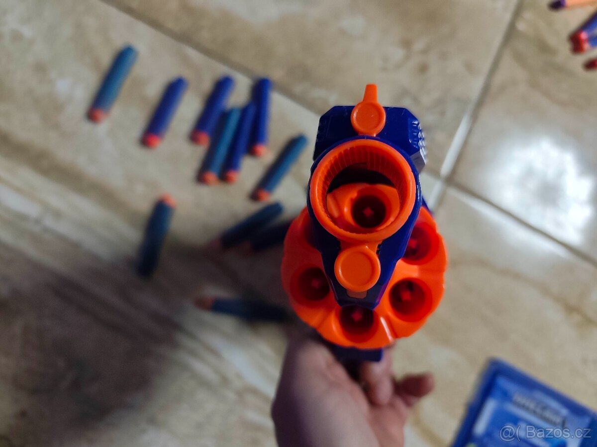 Nerf pistole kulomet Elite Distruptor s náboji - 2