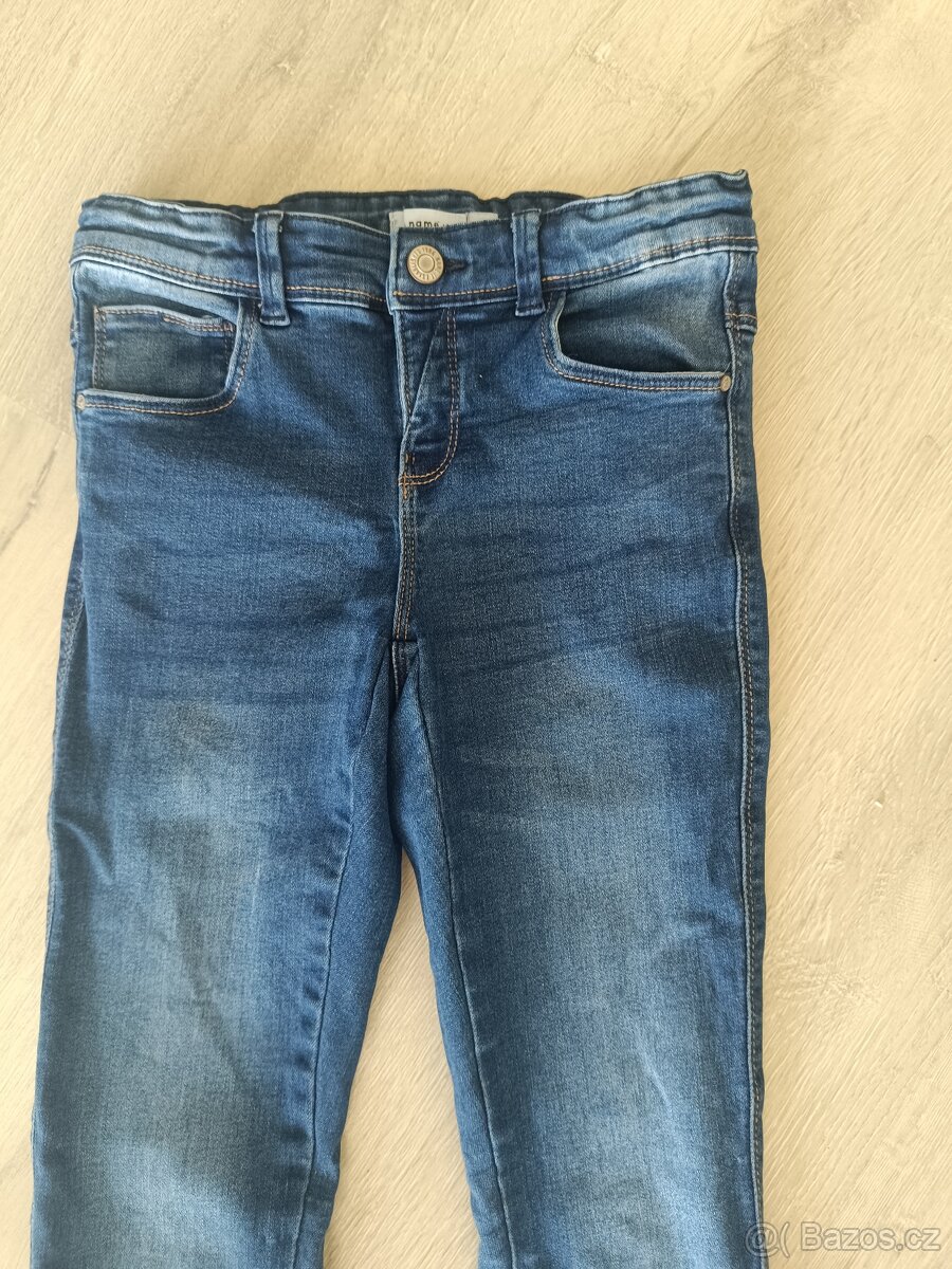 Slim fit džíny vel. 152 Name it - střední modrá - 2