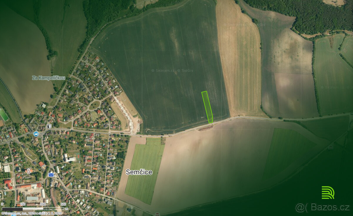 Prodej pozemku KÚ Semčice LV 169 - 2
