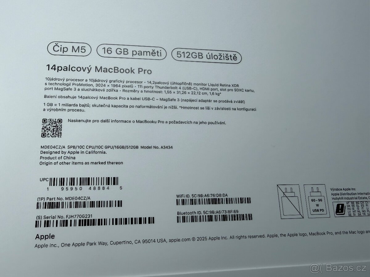 MacBook 15, 16gb, 512 hdd, 14 palců - 2