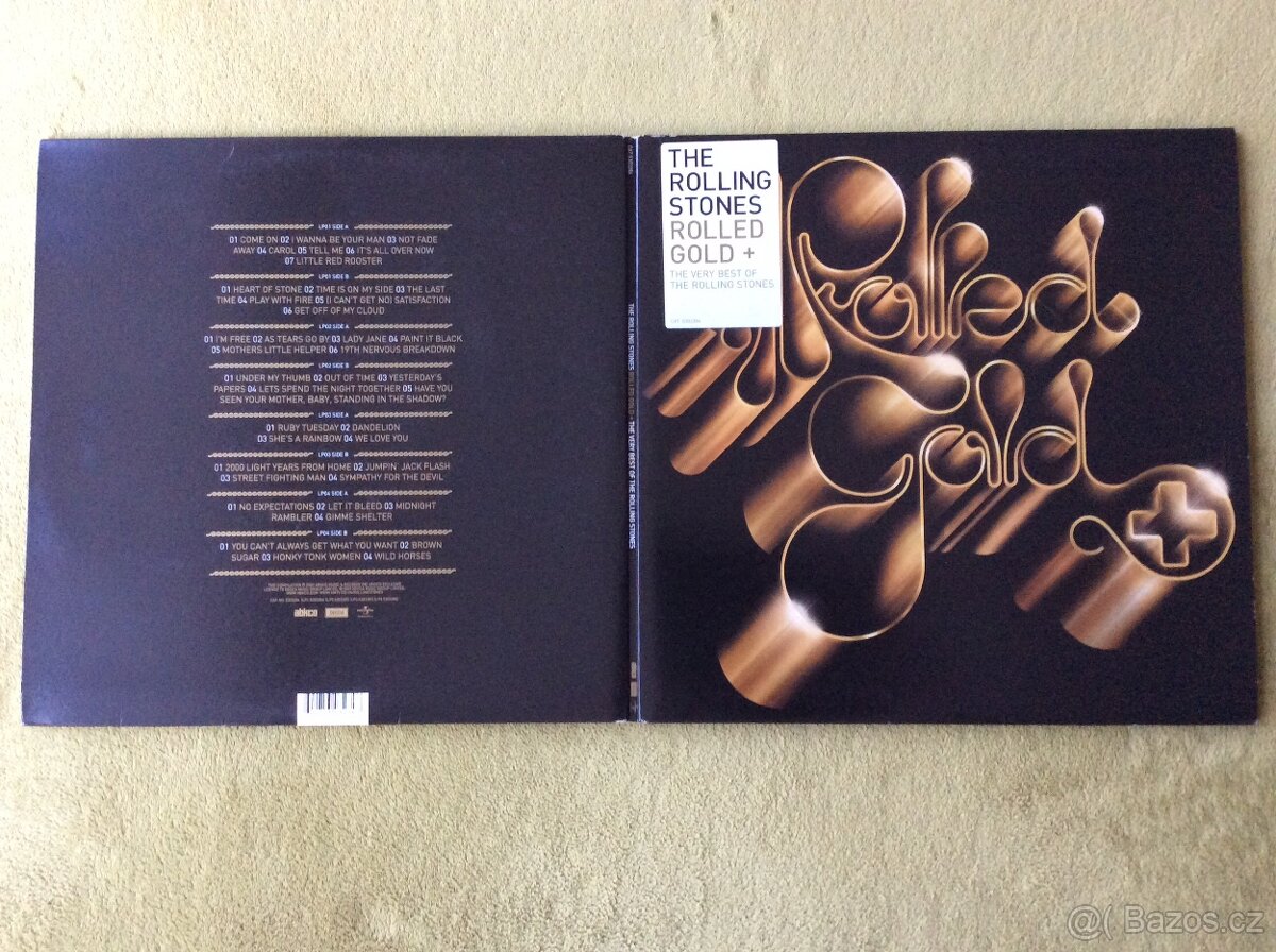 LP Rolling Stones - Rolled gold - 4 LP výběr - 2