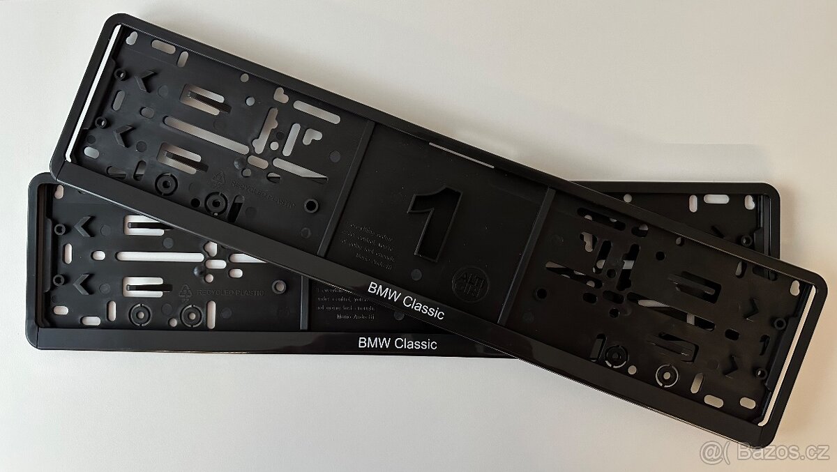 BMW Classic podložky pod SPZ - 2