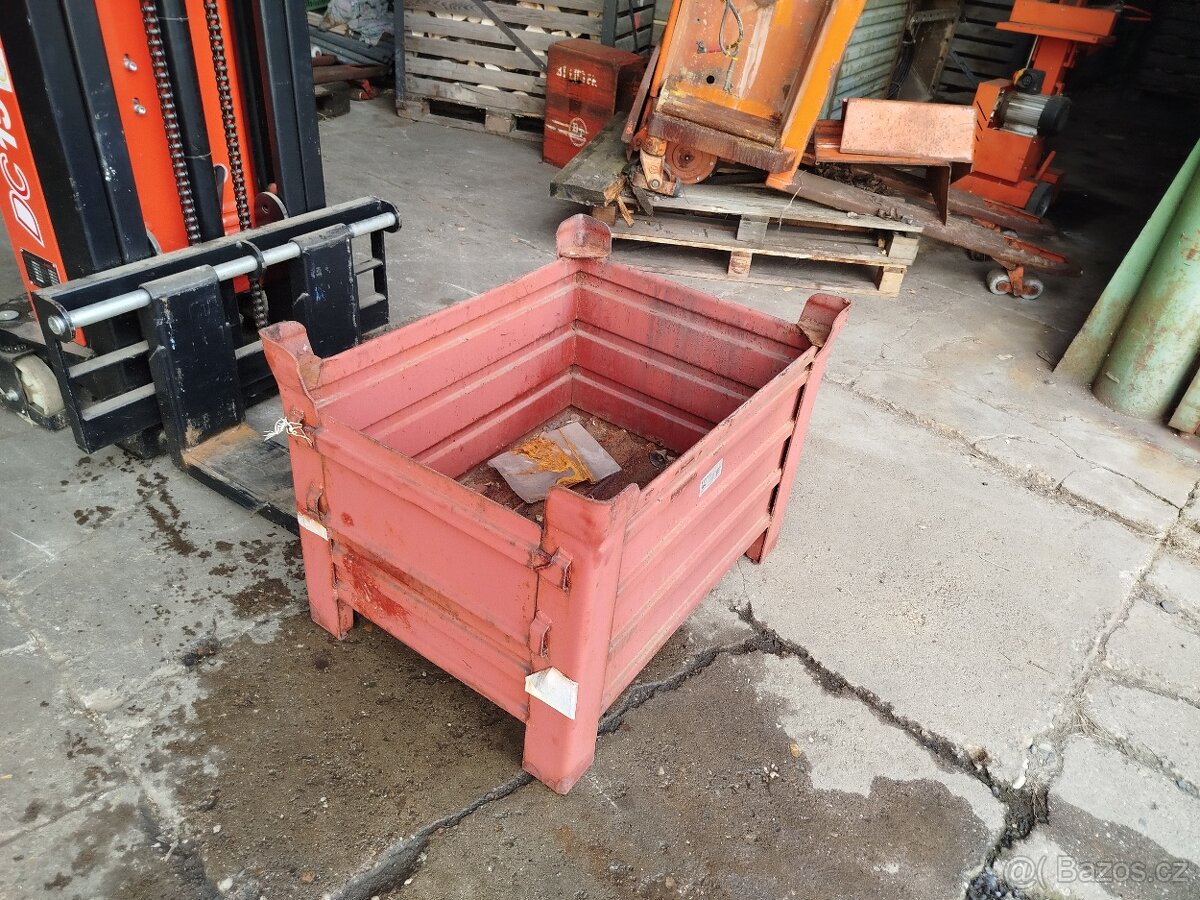 Plechový paletobox, přepravka - 2