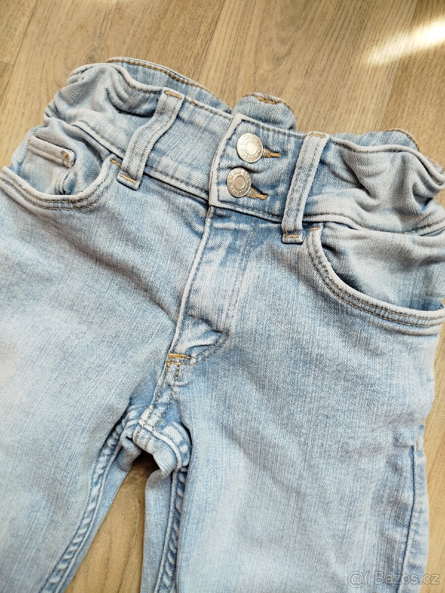 Džíny do zvonu, H&M, vel.140 - 2