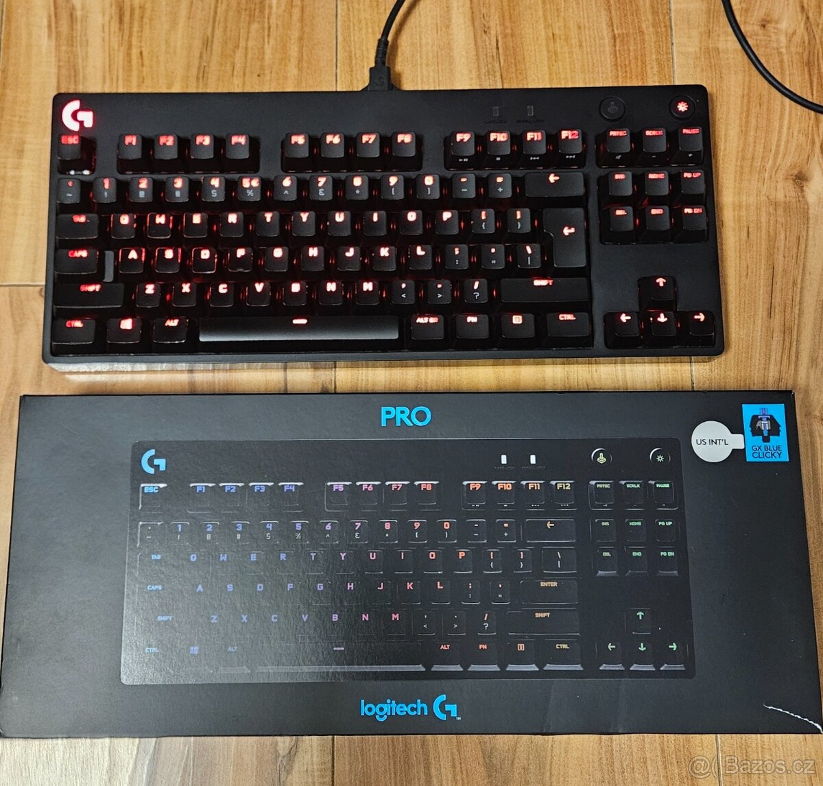 Mechanická klávesnice Logitech G PRO GX Blue - 2