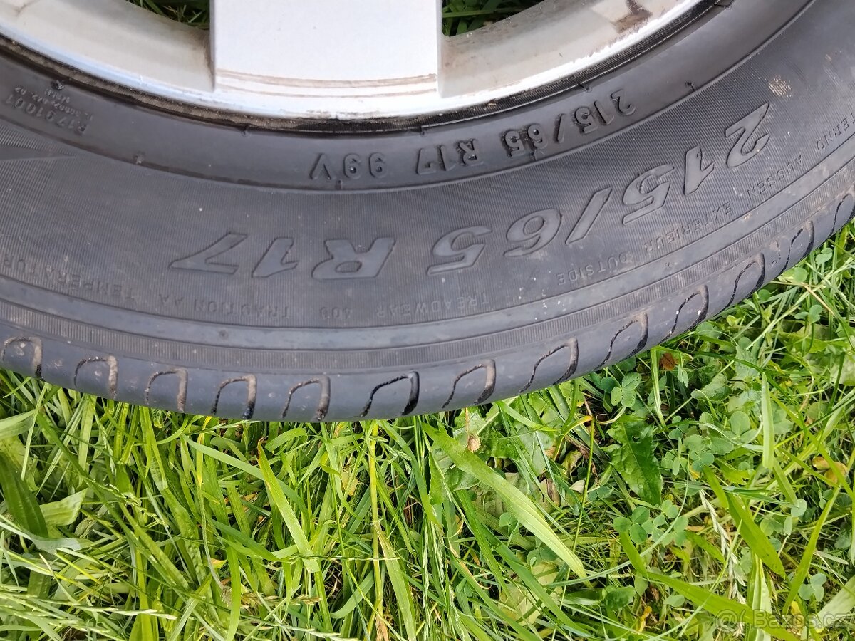Celá kola s pneu na Captivu - 2