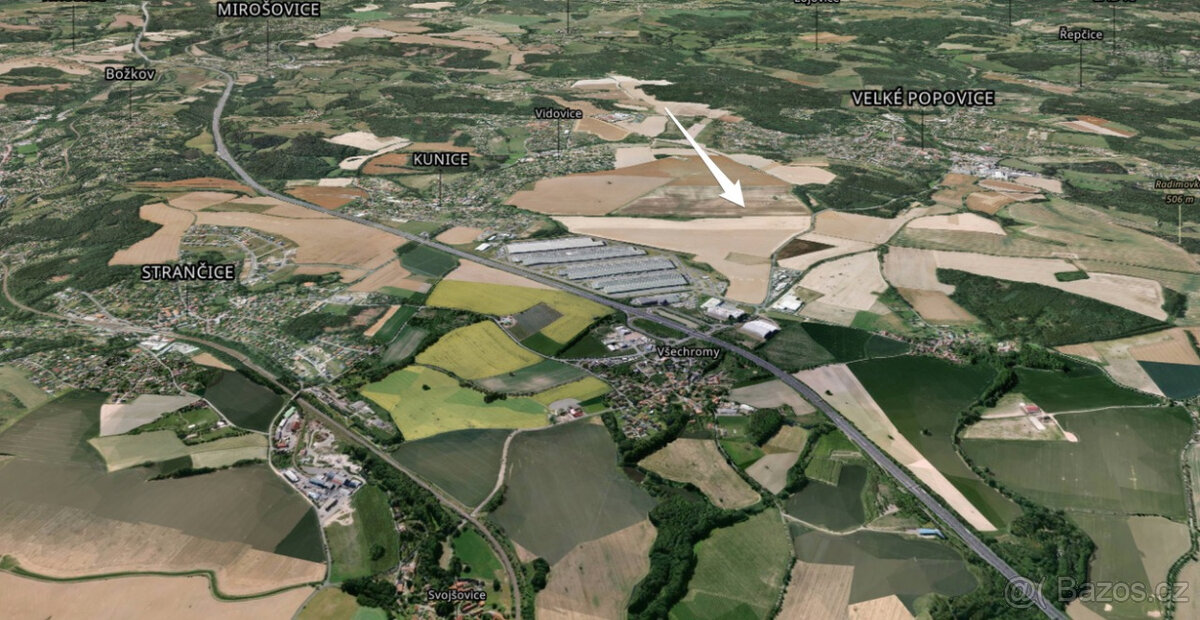 Prodej pole 6 323 m² - 2